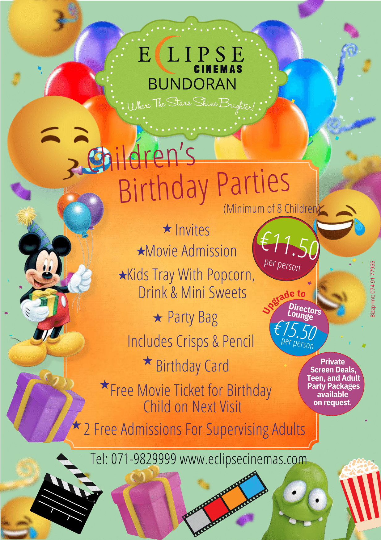 Party Packages 
